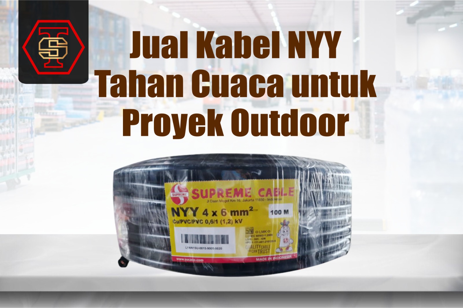 Jual Kabel NYY Tahan Cuaca untuk Proyek Outdoor