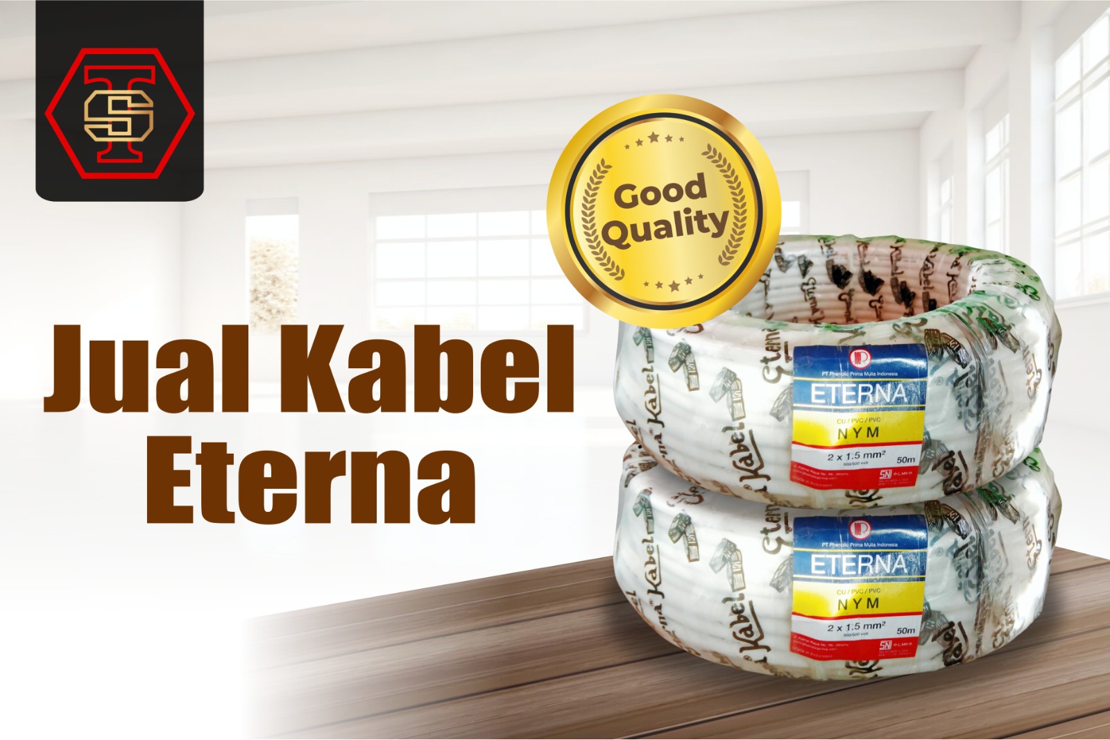 Jual Kabel Eterna: Kabel Berkualitas untuk Kebutuhan Listrik Anda