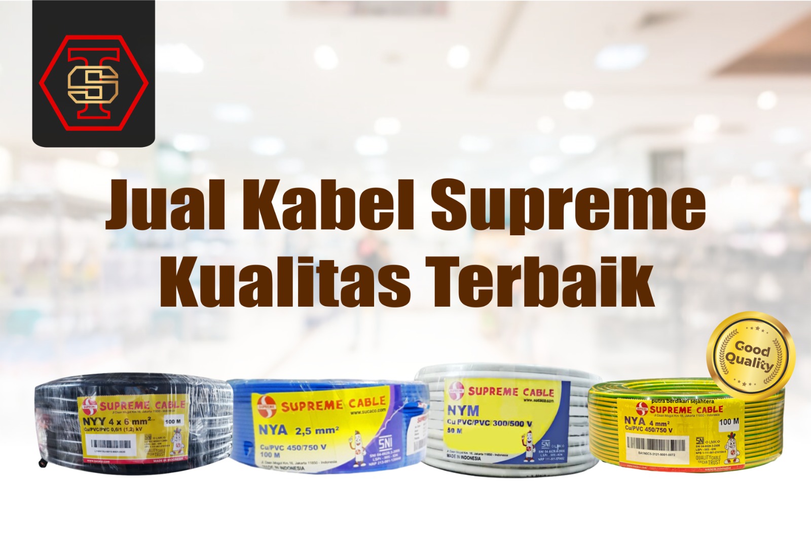 Distributor Kabel Supreme Surabaya – Harga Terbaik & Kualitas Terjamin