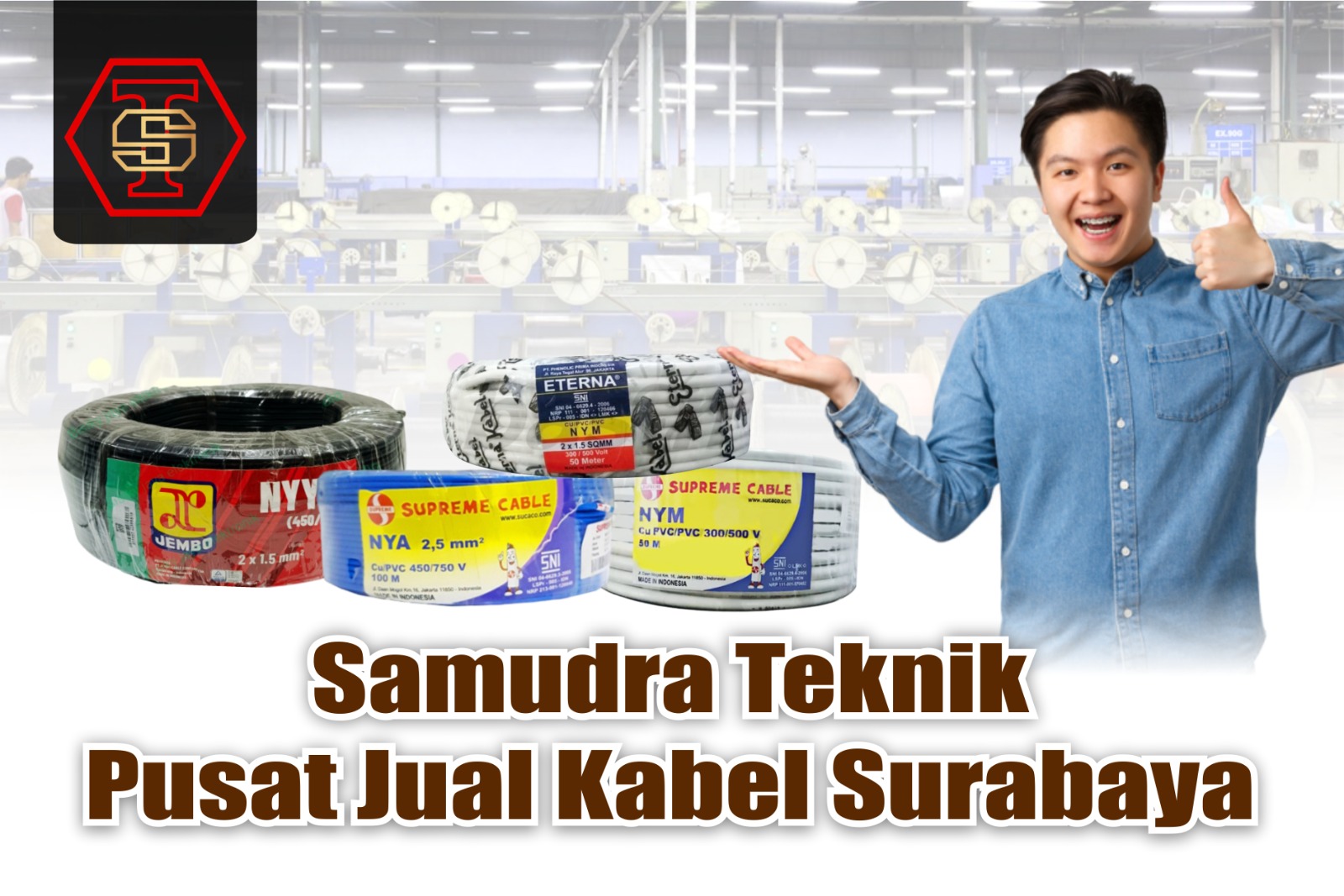 Samudra Teknik: Pusat Jual Kabel Surabaya