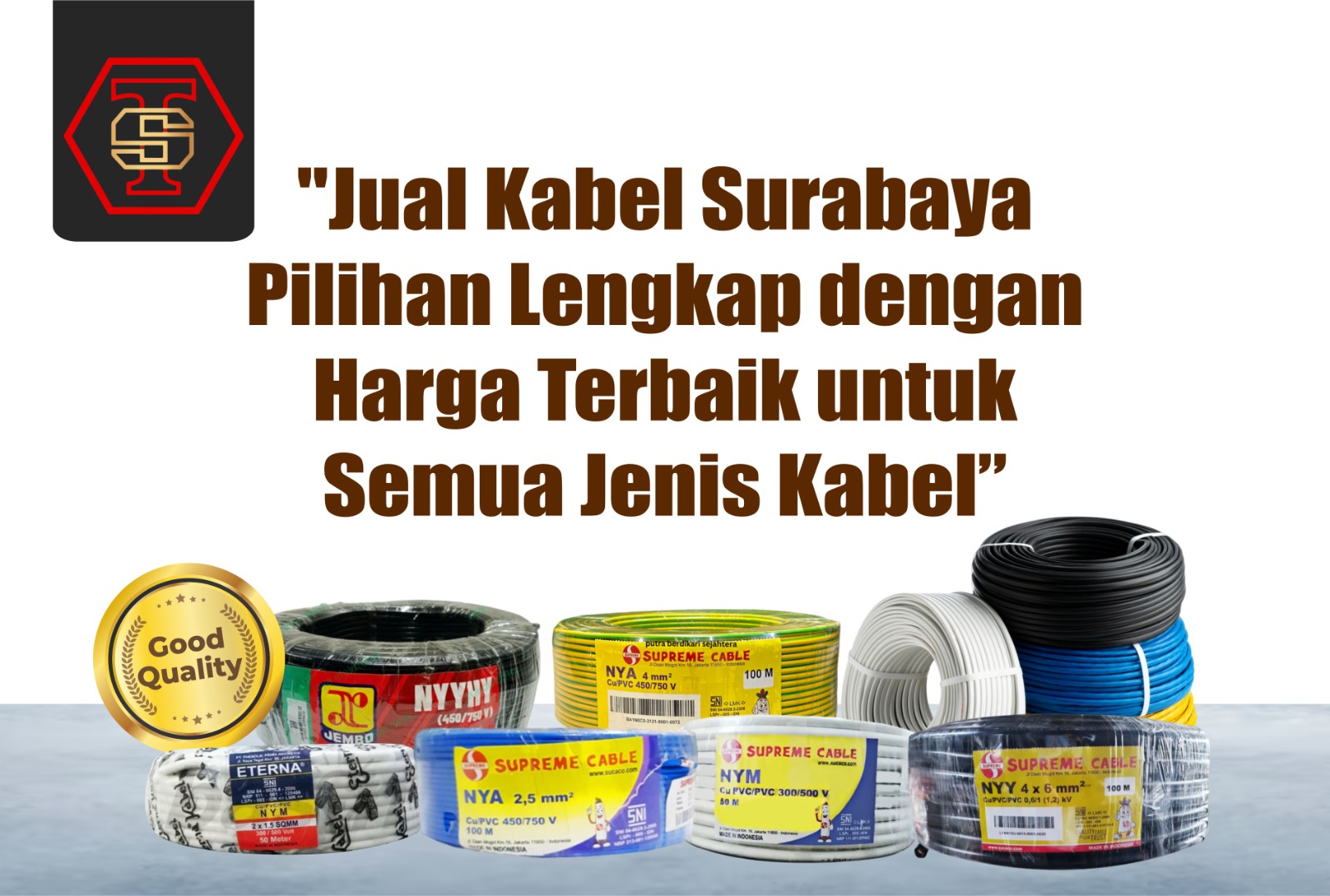 Jual Kabel Surabaya: Pilihan Lengkap dengan Harga Terbaik untuk Semua Jenis Kabel