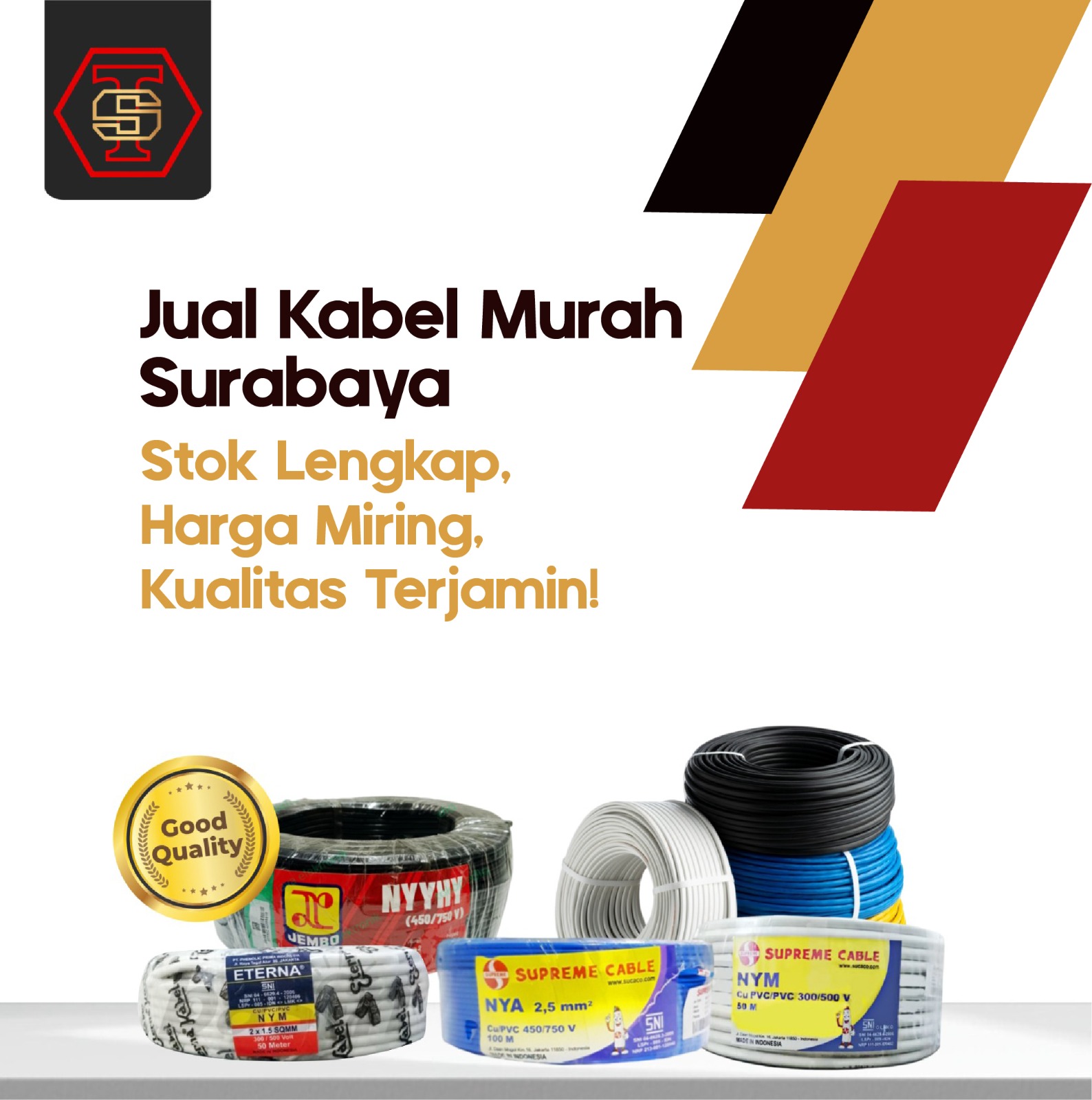 Samudra Teknik Surabaya: Solusi Teknik untuk Kabel Murah Berkualitas dengan Stok Lengkap dan Harga Bersaing