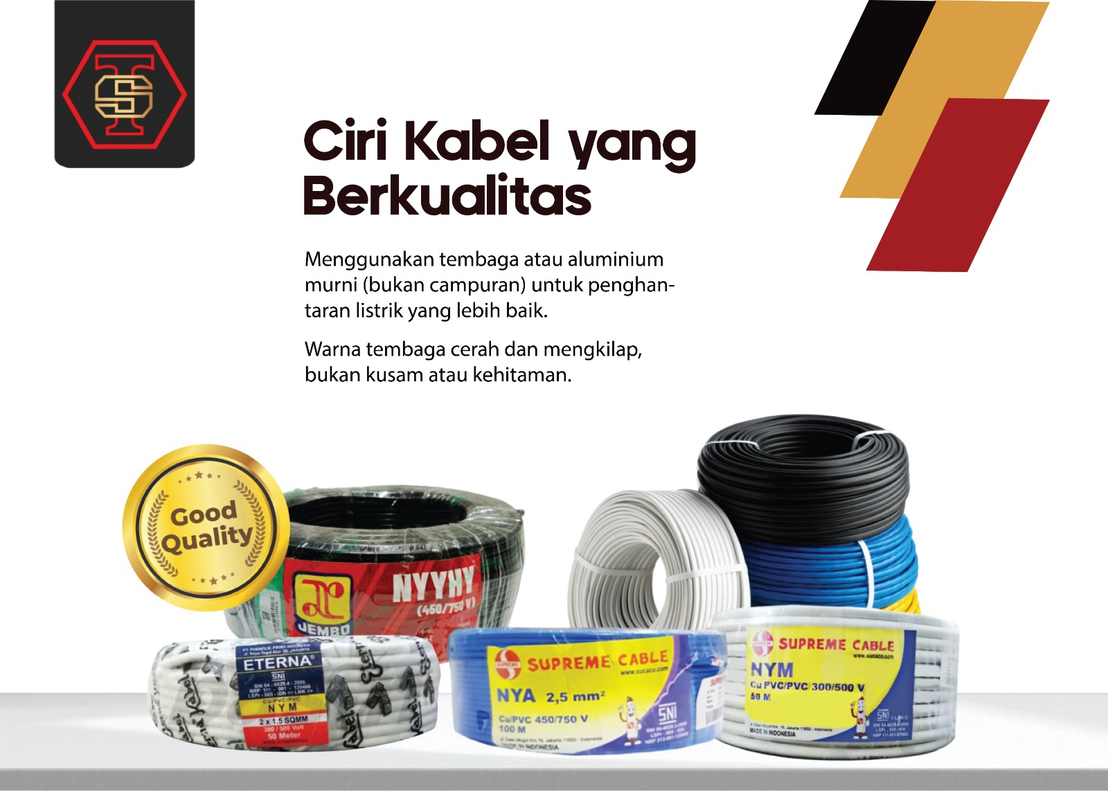 Ciri Kabel Berkualitas: Panduan Memilih Kabel yang Tepat untuk Instalasi Listrik
